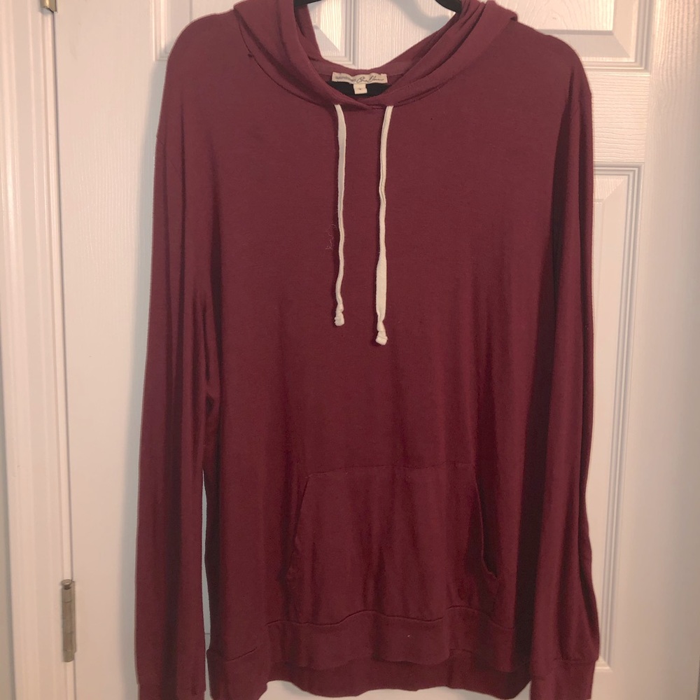 Burgundy Hoodie